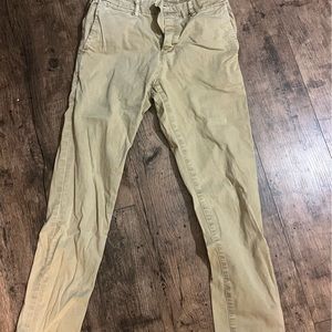 Men’s AE tapered khakis